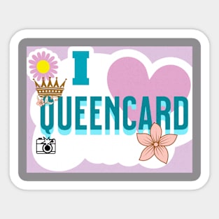 I queencard Sticker